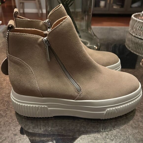 J/Slides WYONA WP WATERPROOF DOUBLE ZIPPER ANKLE BOOTS - Picture 2 of 8